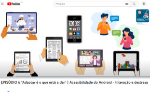 Cópia da página Youtube da APPC com o episódio 6 do “Adaptar é o que está a dar”.