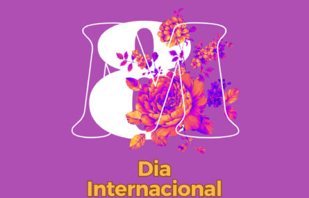 Imagem alusiva ao dia 8 de março, Dia Internacional da Mulher. Em rodapé indicação do sítio e redes sociais da APPC.
